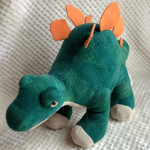 Build A Bear Workshop Plush Stegosaurus Dinosaur Stuffed Animal Jurassic Toy - Picture 7 of 15